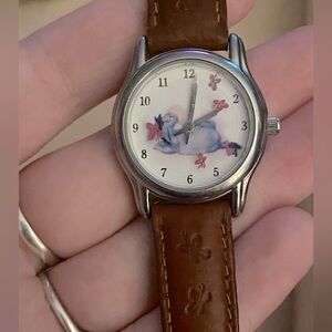 Vintage Eeyore Flying Butterflies Watch